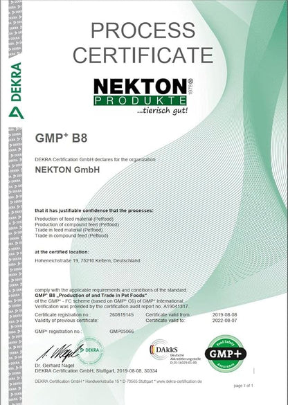 Nekton Calcium-Plus Calcium and Magnesium with B Vitamins for Birds 650gm / 1.43Lb, White