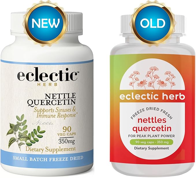 Eclectic Nettles Quercetin Freeze Dried Vegetables, Blue, 90 Count