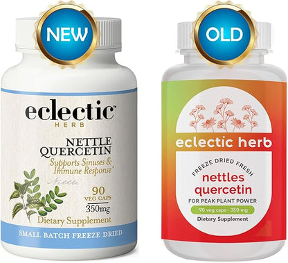 Eclectic Nettles Quercetin Freeze Dried Vegetables, Blue, 90 Count