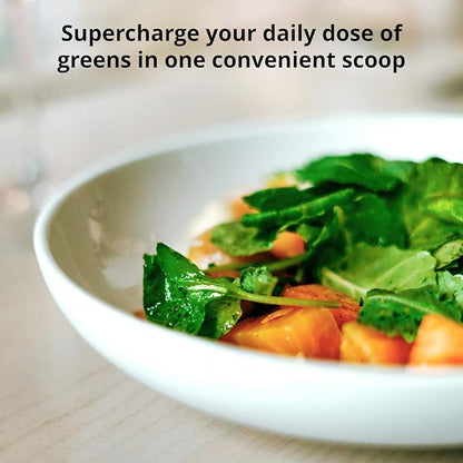 HumanN HeartGreens | Superfood Organic Powder with Wheatgrass, Kale, Spinach, and Spirulina, USDA Organic Non-GMO, from The Makers of SuperBeets (Green Apple Flavor, 5.29-Ounce