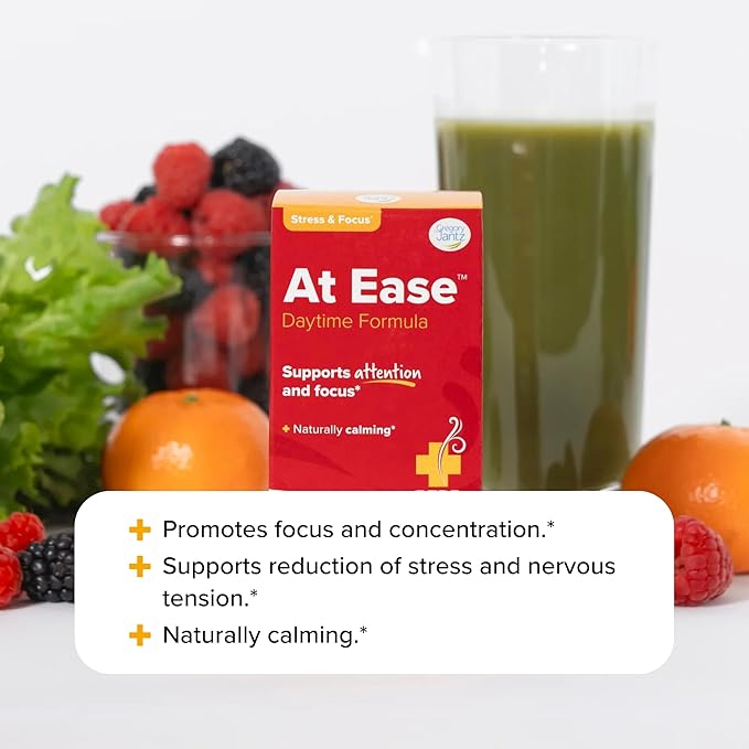 Redd Remedies, at Ease, Supports Relaxation and Stress Resistance, 80 Vegan Capsules