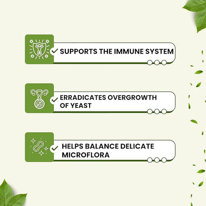 New Roots | Candida Cleanse Detox Supplement (90 Capsules), Stop Candida Overgrowth, Support Balanced Intestinal Flora with Oregano, Echinacea, Botanical Complex, Digestion Relief