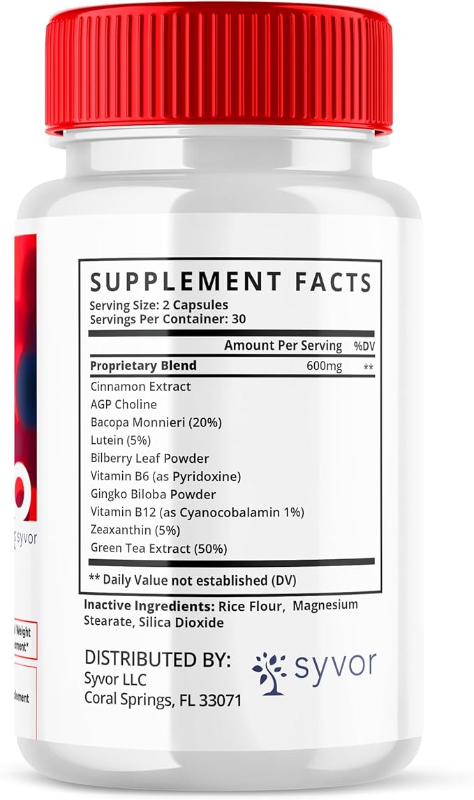 (3 Pack) Glucobio Capsules, Gluco Bio Advanced Glyco Support Formula Pills, Glucobio Extra Strength Supplement, Glucobio Natural Ingredients Glycogen Support, Gluco Bio Glycogen Reviews (180 Capsules)