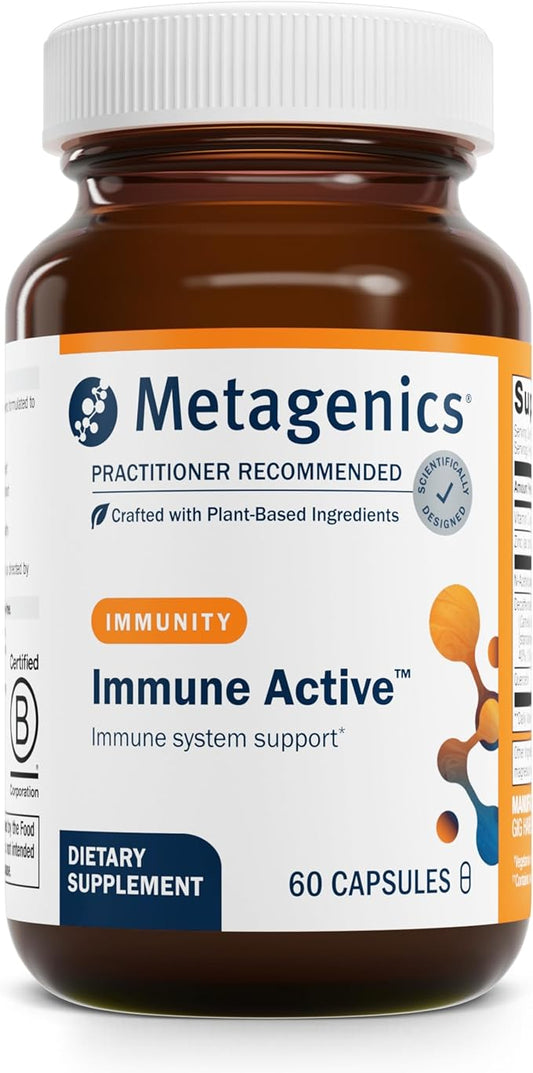 Metagenics Immune Active - Featuring Quercetin, NAC, Zinc, EGCG, and Vitamin C - 30 Servings