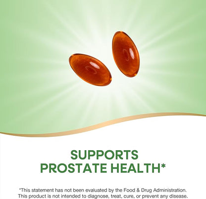 Nature's Way Saw Palmetto Premium Extract, Prostate Health Support for Men*, 160 mg per Serving, 60 Softgels (Packaging May Vary)