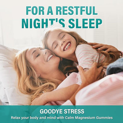Magnesium Glycinate Gummies Sugar Free 90 for Adults & Kids,400mg Chewable Magnesium Gummies with 200mg L-Threonate,Ashwagandha,Vitamin D,B6,B12,Calcium for Sleep,Stress & Muscle,Relief,Mixed Berry