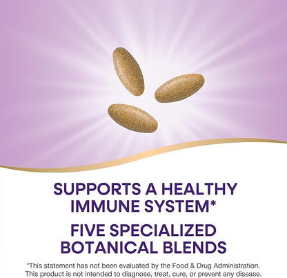 Nature's Way Systemwell Ultimate Immune*, with Vitamins C, A, D, Zinc, Selenium, Multi-System Botanical Blends Including Immune, Respiratory, Digestive, & Circulatory, 180 Tablets (Packaging May Vary)