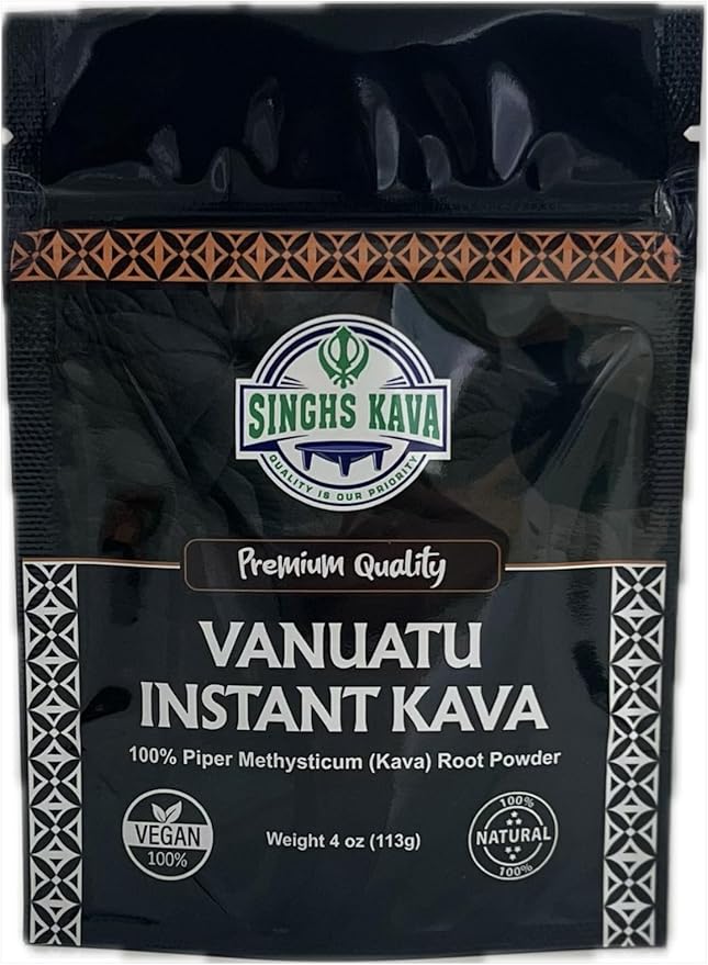 Micronized Instant Kava Powder (Vanuatu, 4oz) 1
