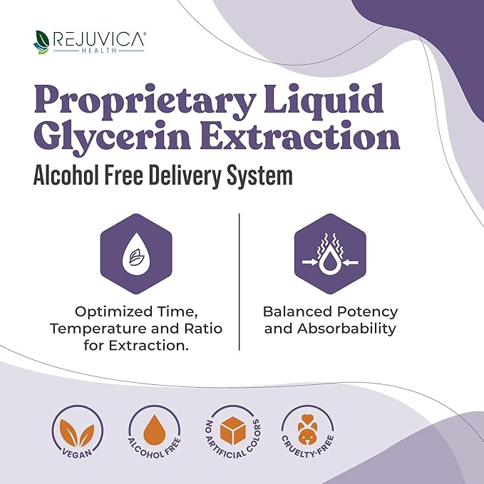 Rejuvica Health Active Elderberry - Advanced Elderberry Extract - Liquid Delivery for Better Absorption - Vegan Sugar Free Non GMO 4oz Value Size