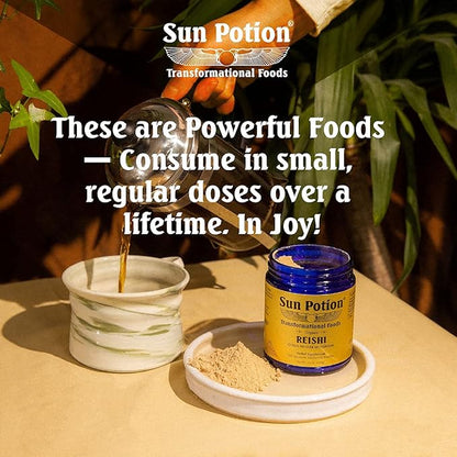 Sun Potion Reishi Mushroom Powder (Organic) - (100g)