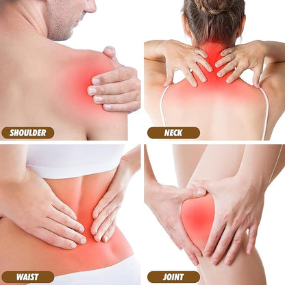 100 Packs Ginger Pad for Pain Ginger Pad Herbal Ginger Patches Chinese Pure Nature Blood Circulation Pads for Knee Cervical Vertebra Joint