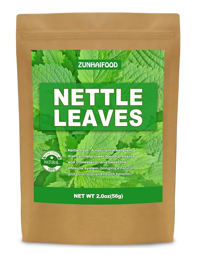 Premium Whole Nettle Leaves, Natural Nettle Leaf, 2.0 oz(56g), Pack of 1, 100% Pure, No Gmo, No Addtives