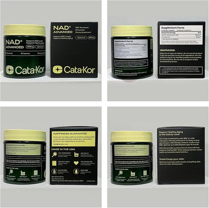 NMN Supplement Alternative - Liposomal NAD with Resveratrol - High Purity NAD Supplement for Anti-Aging, Energy, Focus - 60 Capsules