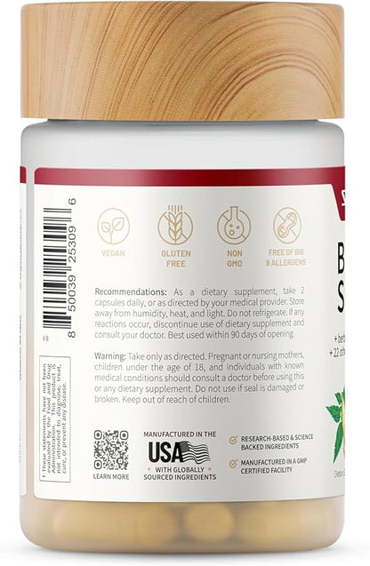 Snap Supplements Blood Sugar Blend, 60 Count