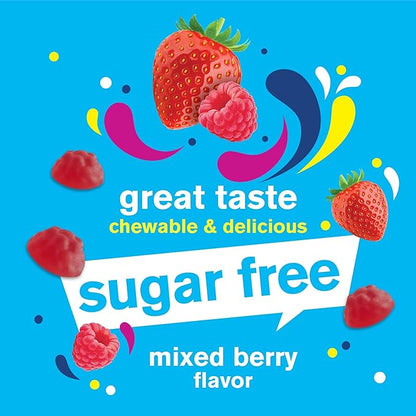 Sugar Free Vitamin D3 5,000 IU (125mcg) Extra Strength Gummies - Immune Booster, Bone and Teeth Support - Non GMO, Gluten Free, Nut Free, Vegetarian - Natural Sourced Flavors - 60 Gummies (1)