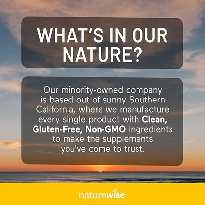 NatureWise Vegan Vitamin D3 5000iu (125 mcg) Organic D3 from Lichen - Supports Immune, Muscle, Bone Health - High Absorption with Organic Cold-Pressed Olive Oil - Non-GMO - 60 Softgels[2-Month Supply]