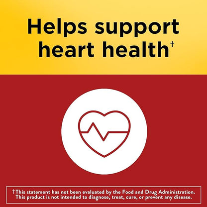 Nature Made CoQ10 200mg, Dietary Supplement for Heart Health Support, 40 Softgels, 40 Day Supply