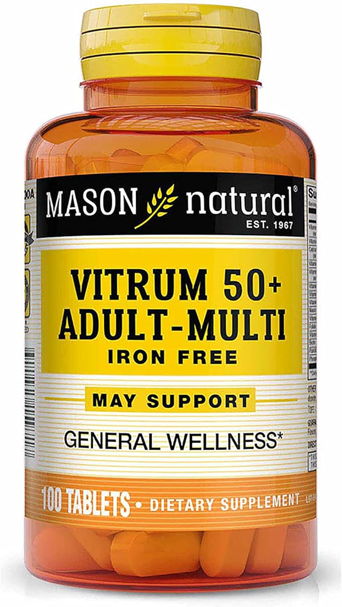 Mason Vitamins Mason Vitrum 50 Plus Senior Multi Tablets