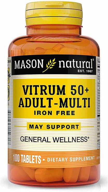 Mason Vitamins Mason Vitrum 50 Plus Senior Multi Tablets