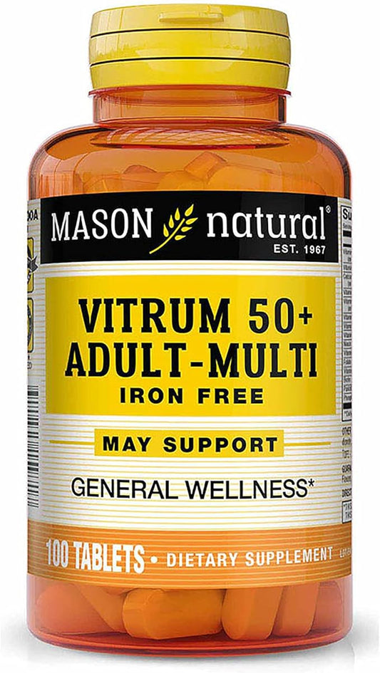 Mason Vitamins Mason Vitrum 50 Plus Senior Multi Tablets