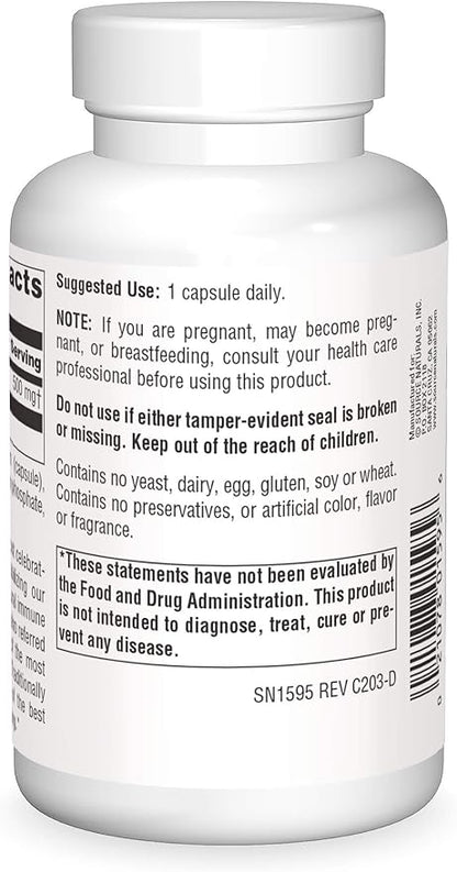 Source Naturals Echinacea Root Extract - Supports Immune Defense* - 500mg - 100 Capsules
