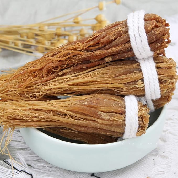 Red Ginseng Roots Red Ginseng Korean Red Ginseng Whiskers Red Ginseng Supplement Red Ginseng Tea Energy Chews (500 Grams /1.10 lbs) 1.0 Count