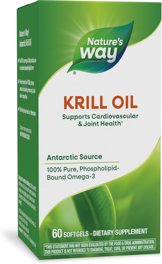 Nature's Way Krill Oil 100% Pure Krill Oil
