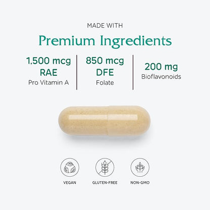 Vitanica Women's Symmetry, High Potency Multivitamin and Mineral, Vegan, 90 Capsules