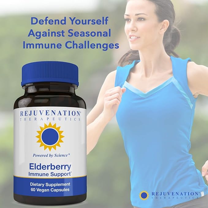 Elderberry - Elderberry Capsules for Immune Support -Elderberry Cold Fighter