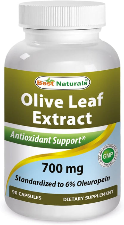 Best Naturals Olive Leaf Extract, 700 Mg, 90 Count