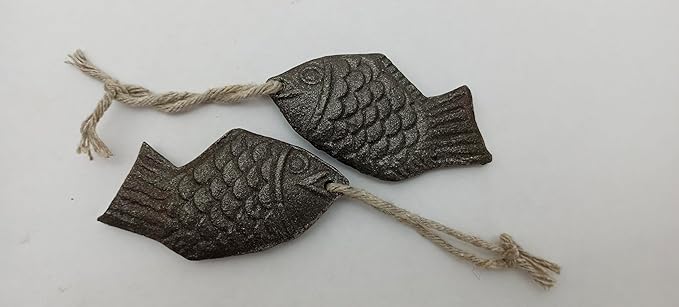 Iron Fish, 2 Pack Iron Fish for Iron Deficiency, A Natural Source of Iron, Safe Cooking Tool to Add Iron to Food and Water, Reduce Risk of Iron Deficiency, Iron Supplement for Pregnant Women & Vegans