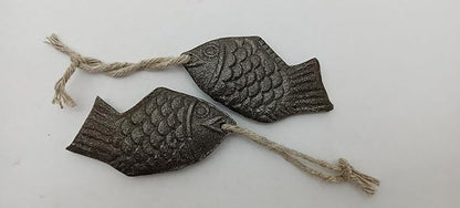 Iron Fish, 2 Pack Iron Fish for Iron Deficiency, A Natural Source of Iron, Safe Cooking Tool to Add Iron to Food and Water, Reduce Risk of Iron Deficiency, Iron Supplement for Pregnant Women & Vegans