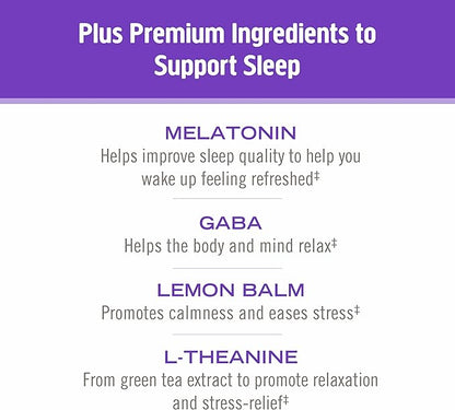 OM MUSHROOM SUPERFOOD Sleep Mushroom Capsules Superfood Supplement, 90 Count, 30 Days, Reishi, GABA, L-Theanine, Melatonin for Rest & Sleep Quality Superfood Supplement