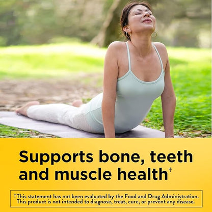 Nature Made Vitamin D3 2000 IU (50 mcg), Dietary Supplement for Bone, Teeth, Muscle and Immune Health Support, 100 Tablets, 100 Day Supply (Pack of 2)