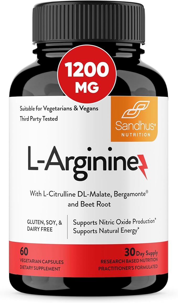 Sandhu's Liver Renew Cleanse & L-Arginine with Nitric Oxide Precursor Capsules | Supports Immune, Digestive Health, Energy and Healthy Circulation