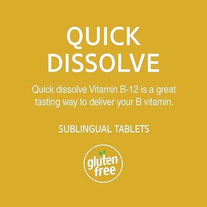 21st Century B 12 2500 mcg Sublingual Tablets, 110 Count (Pack of 2)