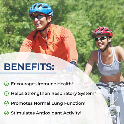 BioSchwartz Respiratory & Immune Lung Support Supplement with Quercetin (1 Month Supply) Plus 7 in 1 Immune Support Supplement with Antioxidants (2 Month Supply)