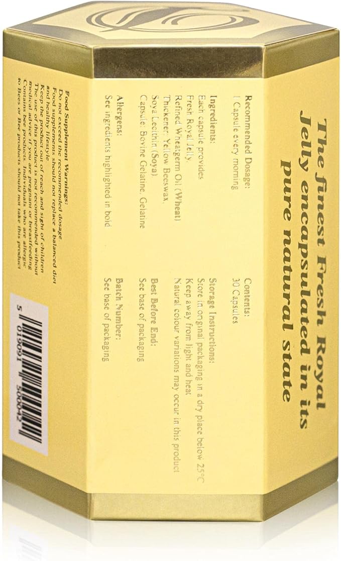 Diana Organic Fresh Royal Jelly 600mg 30’s