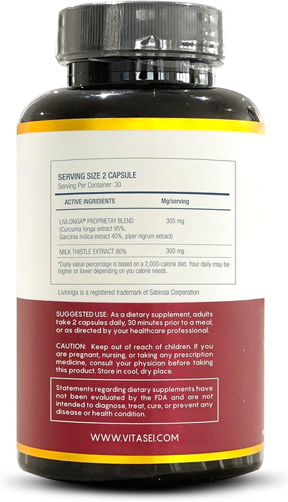 Liver Cleanse Detox & Repair, Liver Complex W/Milk Thistle Extract, Garcinia, Curcumin C3, Support Herbal Supplement, Detox Formula for Women & Men, 60 Capsule (Pack of 3)