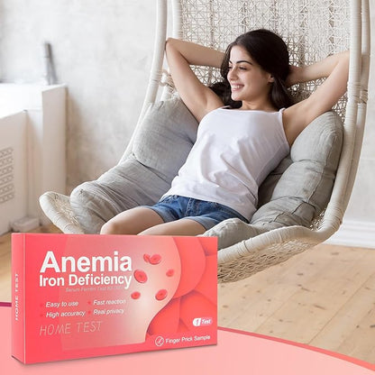 Iron Deficiency Test kit for Children and Adults, Rapid Home Test