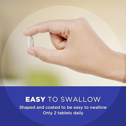 Centrum Age Defy for Men, All-in-1 High Potency Multivitamin + Healthy Aging Supplement, Multivitamin Blend with Resveratrol, and Niacin for NAD+ Level Support, Aluminium Bottle, 56 Tablets