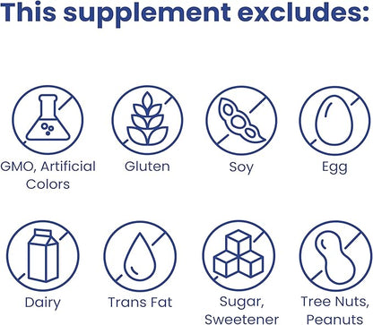 Sanar Naturals Magnesium Glycinate - Supports Muscle Health, and Energy Management - Non-GMO, Gluten Free, Magnesium Supplement,120 Capsules