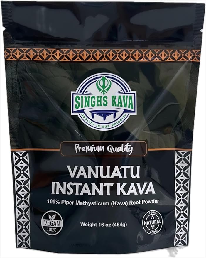 Micronized Instant Kava Powder (Vanuatu, 16oz)