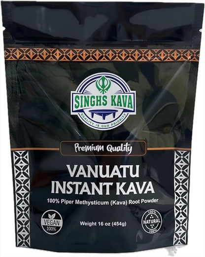 Micronized Instant Kava Powder (Vanuatu, 16oz)