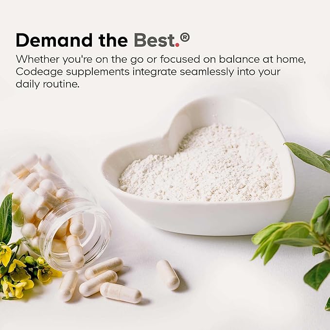 Codeage Liposomal Apigenin Supplement, 3-Month Supply, Daily Flavonoid Chamomile Extract, Liposomal Phospholipid Complex, Non-GMO Sunflower Oil, Phosphatidylcholine Vegan Blend, Gluten-Free, 90 Count