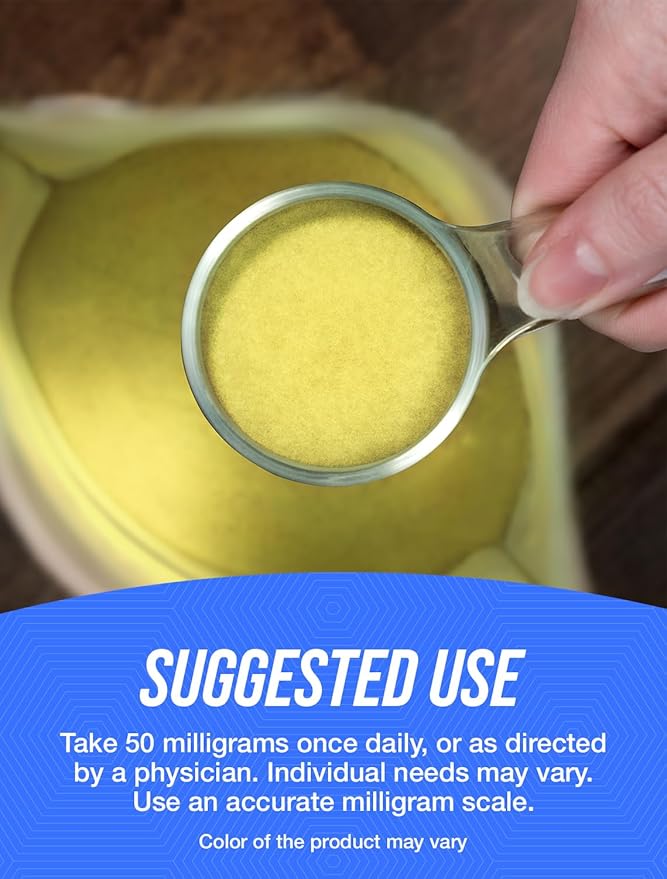 BulkSupplements.com Pyridoxal 5 Phosphate Powder - P-5-P Vitamin B6 Supplement, P-5-P 50mg - P5P Supplement, Gluten Free, 50mg of per Serving, 25g (0.88 oz) (Pack of 1)