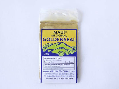 Goldenseal Root Powder 7gm = 1/4 oz. **USA Grown & Packaged**