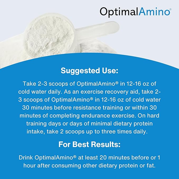 optimal amino Amino Acid Powder | 99% Utilized Essential Amino Acid (EAA) Supplement | Pre/Post Workout & Muscle Recovery | NSF for Sport Certified | Tangerine Flavor