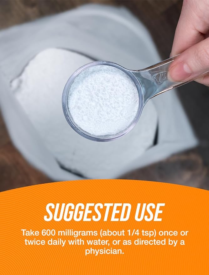 BulkSupplements.com Alpha GPC Powder - Choline Supplements, Alpha GPC 300mg - Acetylcholine Supplements, Unflavored & Gluten Free, 600mg per Serving, 100g (3.5 oz) (Pack of 1)