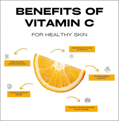 Glutathione 15 Effervescent Tablets with Vitamin C & E, for Clear Skin & Hydration, No Added Sugar, Orange Flavour - (15 Tablets, Pack of 4)